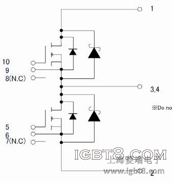 SiC�\MOSFET + SiC�\SBD 